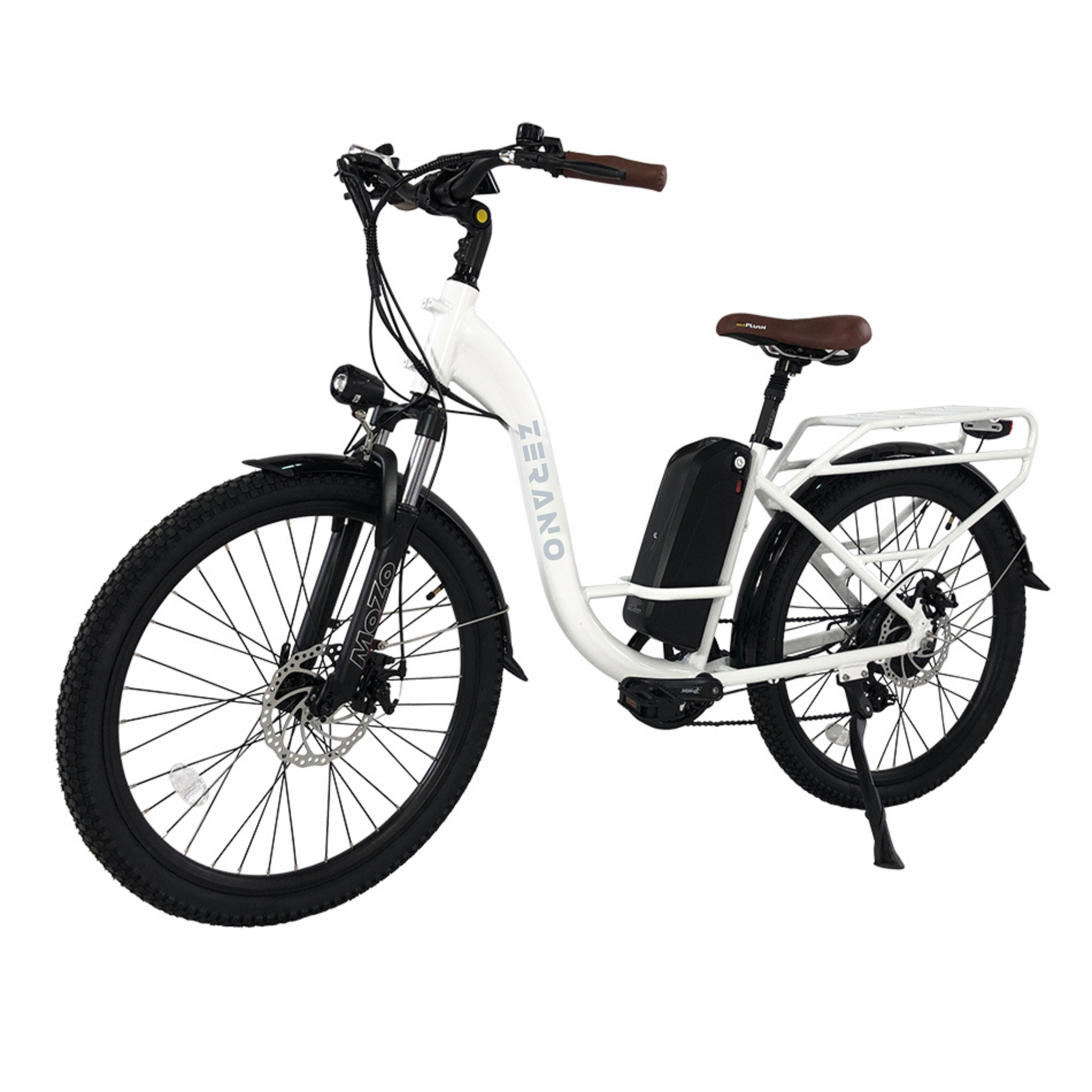 Zerano Cali Cruiser 26" 1000W Step-Thru Beach Cruiser E-Bike