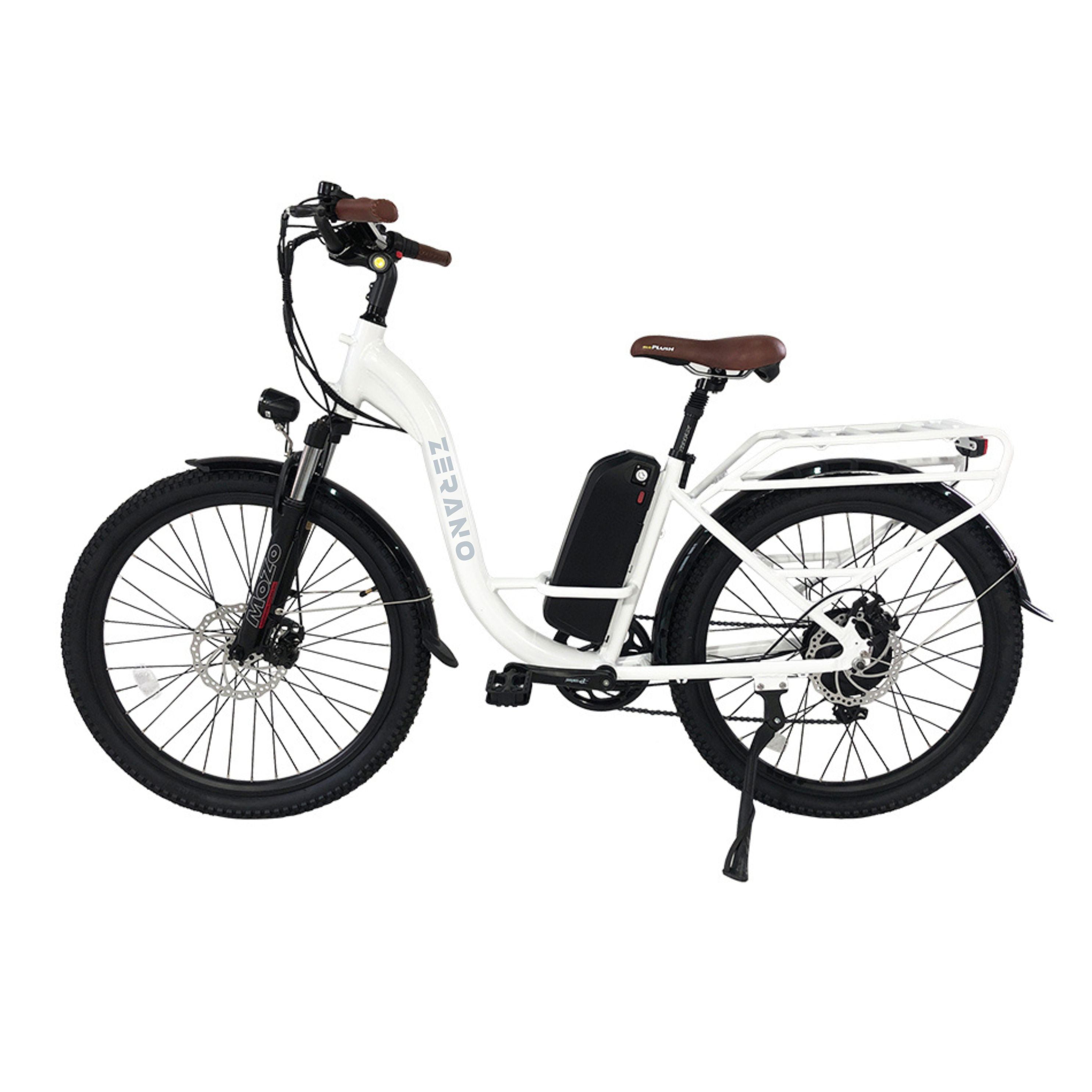Zerano Cali Cruiser 26" 1000W Step-Thru Beach Cruiser E-Bike