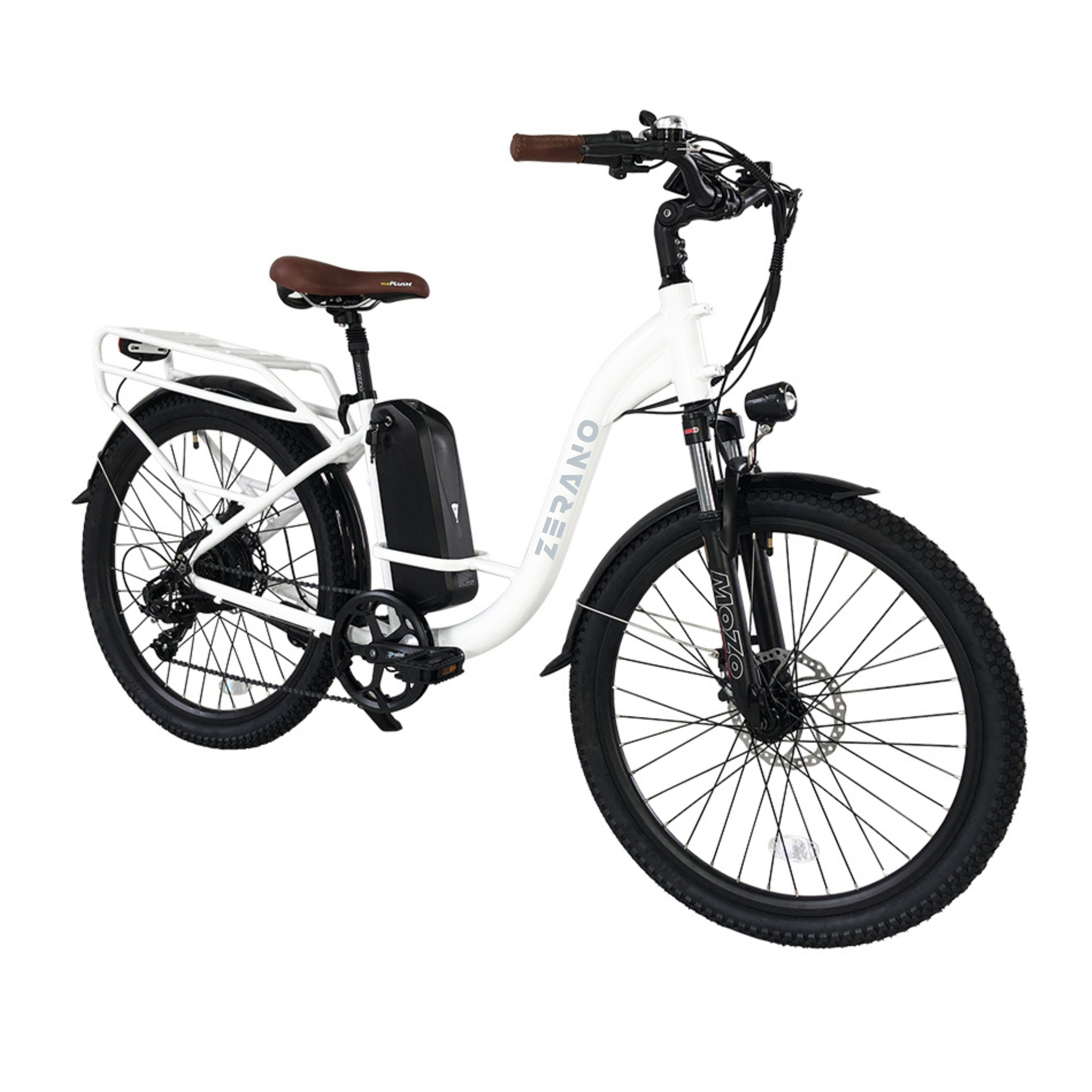 Zerano Cali Cruiser 26" 1000W Step-Thru Beach Cruiser E-Bike